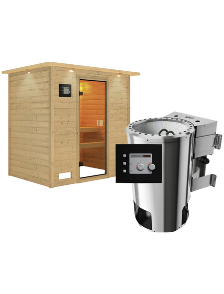 KARIBU Sauna »Welonen«, mit Ofen, externe Steuerung KARIBU Sauna »Welonen«, mit Ofen, externe Steuerung