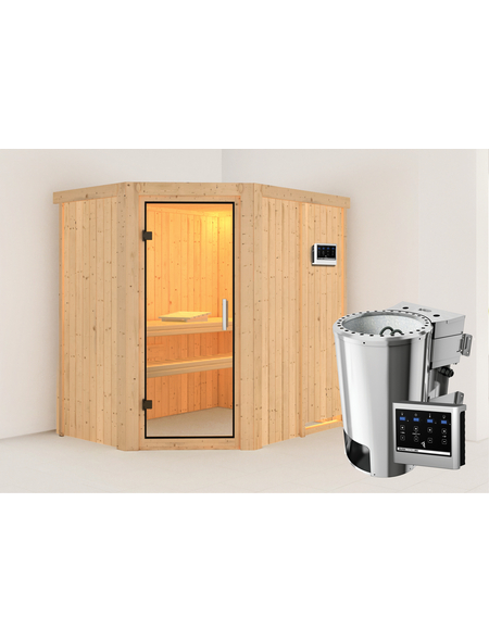 KARIBU Sauna »Wenden« mit Ofen, externe Steuerung KARIBU Sauna »Wenden« mit Ofen, externe Steuerung