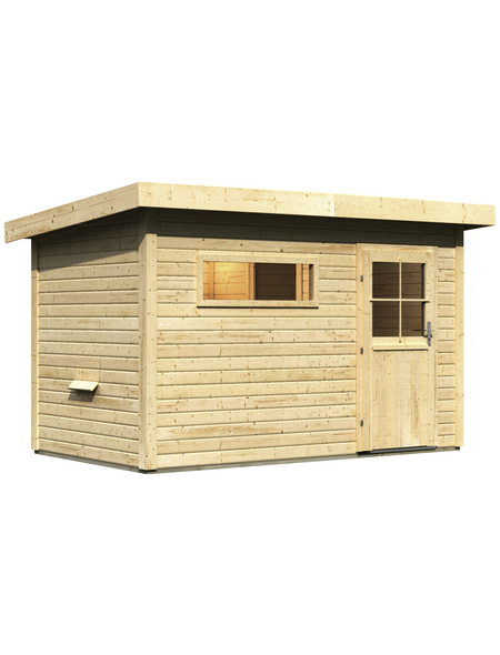 WOODFEELING Saunahaus »Suva 1«, BxTxH: 337 x 196 x 228 cm, ohne Ofen WOODFEELING Saunahaus »Suva 1«, BxTxH: 337 x 196 x 228 cm, ohne Ofen