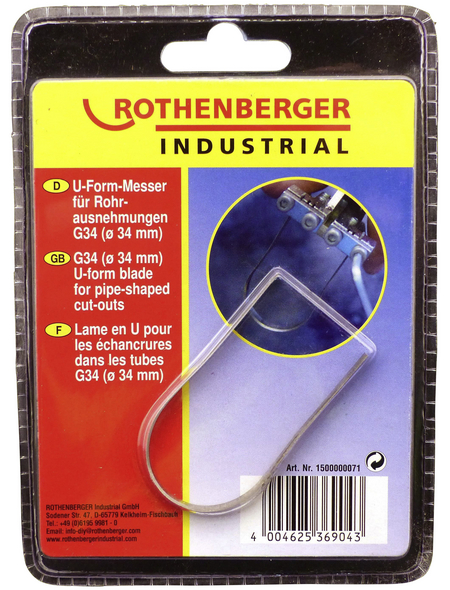 ROTHENBERGER Industrial Schneidmesser, für Polystryrol-Hartschäumen