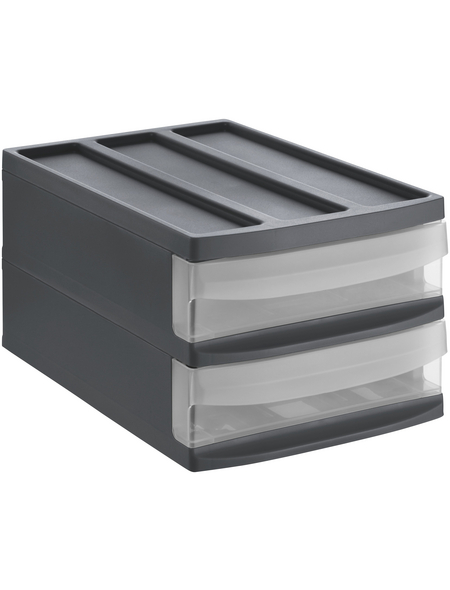 Rotho Schubladenbox »SYSTEMIX«, BxHxL: 25,5 x 20,3 x 39,5 cm, Kunststoff