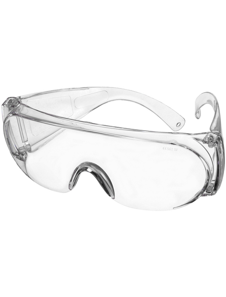 CONMETALL Schutz- und Überbrille »Schutz- und Überbrille«, Kunststoff, transparent
