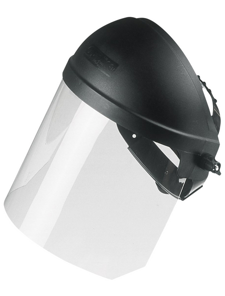 CONNEX Schutzbrille »Gesichtsschutzschirm »verstellbar««, Kunststoff, schwarz