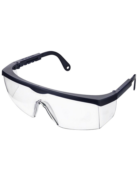 CONNEX Schutzbrille »Schutzbrille »blau, verstellbar««, Kunststoff, blau