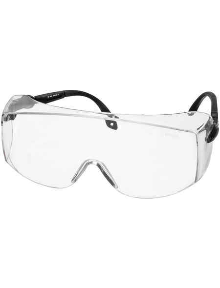 CONNEX Schutzbrille »Schutzbrille »verstellbar««, Kunststoff, transparent
