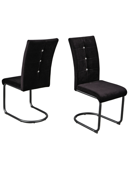 Reality Schwingstuhl-Set »PICAFORT«, BxHxT: 44 x 100 x 60 cm, schwarz Reality Schwingstuhl-Set »PICAFORT«, BxHxT: 44 x 100 x 60 cm, schwarz