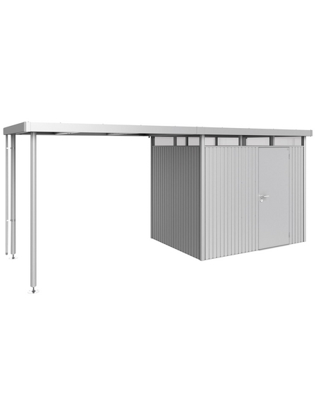 BIOHORT Seitendach »HighLine«, Stahlblech/Edelstahl, B x T x H: 282 x 195 x 222 cm BIOHORT Seitendach »HighLine«, Stahlblech/Edelstahl, B x T x H: 282 x 195 x 222 cm