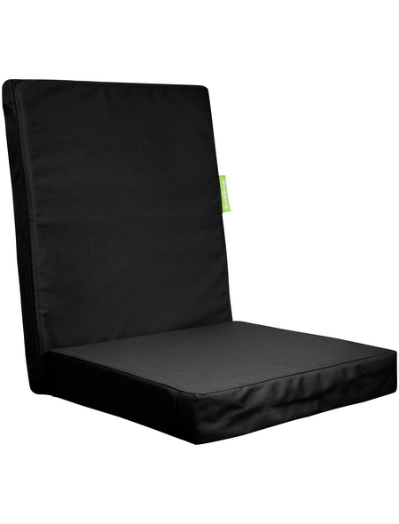 OUTBAG Sesselauflage »HighRise Plus«, schwarz, BxL: 105 x 50 cm