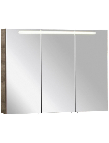 FACKELMANN Spiegelschrank »A-VERO«, 3-türig, BxH: 105 x 79,5 cm, beleuchtet FACKELMANN Spiegelschrank »A-VERO«, 3-türig, BxH: 105 x 79,5 cm, beleuchtet