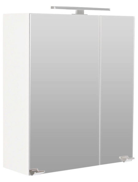 POSSEIK Spiegelschrank »HOMELINE«, 2-türig, LED, BxH: 60 x 62 cm POSSEIK Spiegelschrank »HOMELINE«, 2-türig, LED, BxH: 60 x 62 cm