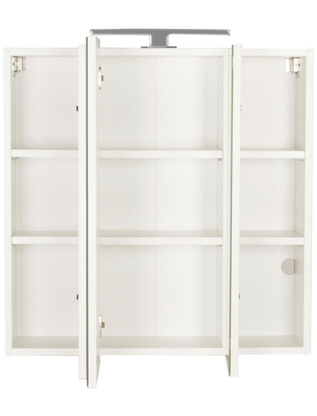 POSSEIK Spiegelschrank »HOMELINE«, 3-türig, LED, BxH: 68 x 68 cm POSSEIK Spiegelschrank »HOMELINE«, 3-türig, LED, BxH: 68 x 68 cm