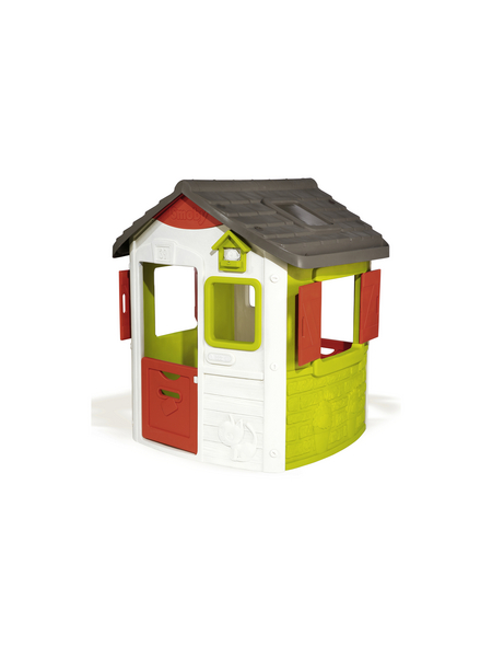 Smoby Spielhaus, BxHxT: 123,3 x 132 x 115,4 cm, Kunststoff, natur/grün Smoby Spielhaus, BxHxT: 123,3 x 132 x 115,4 cm, Kunststoff, natur/grün