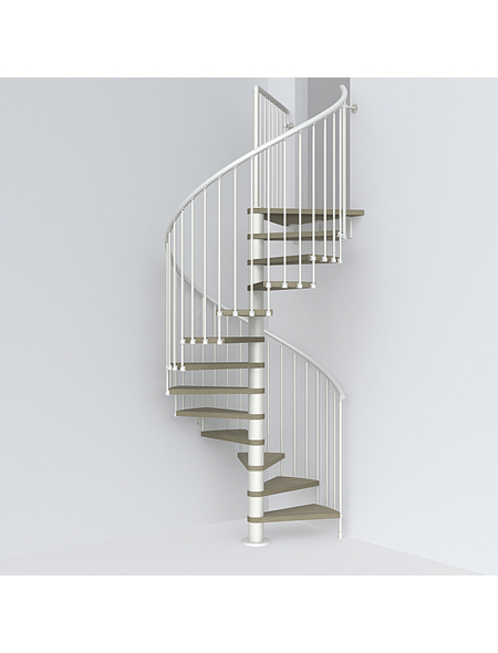 Fontanot Spindeltreppe »Spin T 030 13 D148«, Stahl, 12 Stufen, max ...