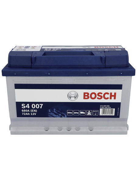 BOSCH Starterbatterie, BOSCH silver, 12V 72 Ah A680 S4 KSN S4 007