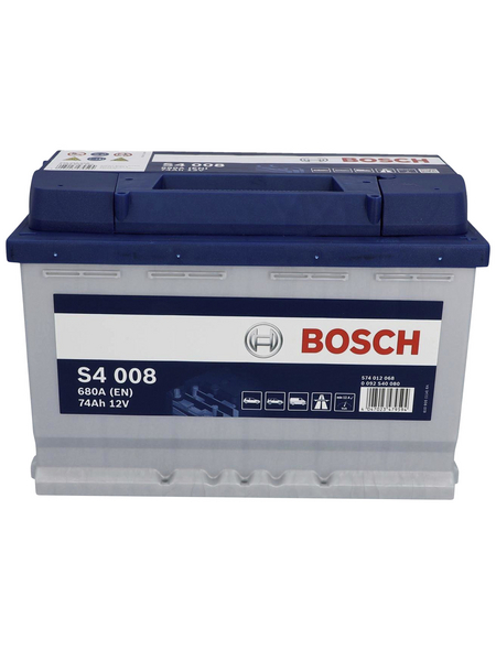 BOSCH Starterbatterie, BOSCH silver, 12V 74 Ah A680 S4 KSN S4 008