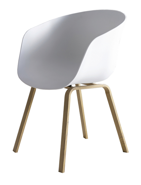 SalesFever Stuhl, Höhe: 77,5 cm, weiß, 2 stk