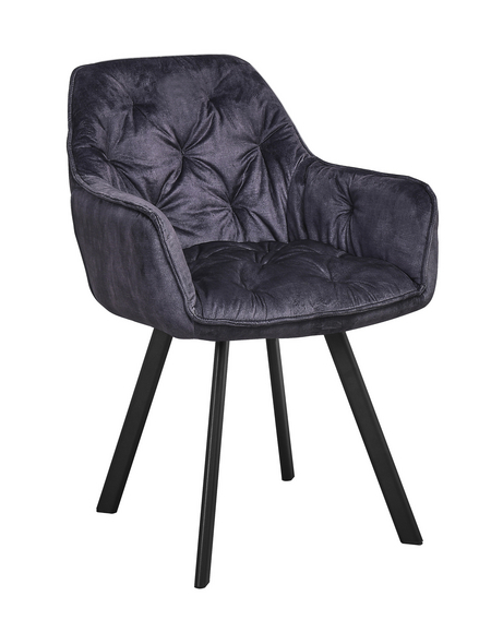 SalesFever Stuhl, Höhe: 84 cm, schwarz, 2 stk