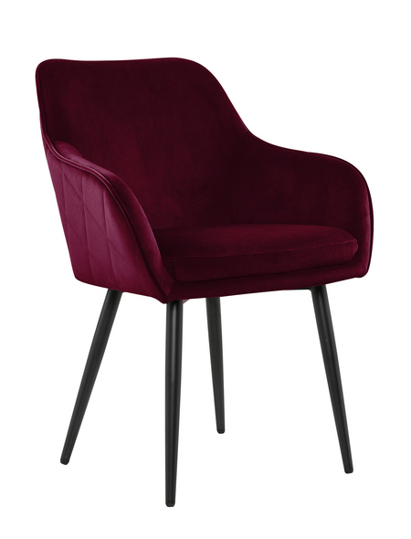 SalesFever Stuhl, Höhe: 85 cm, rot/schwarz