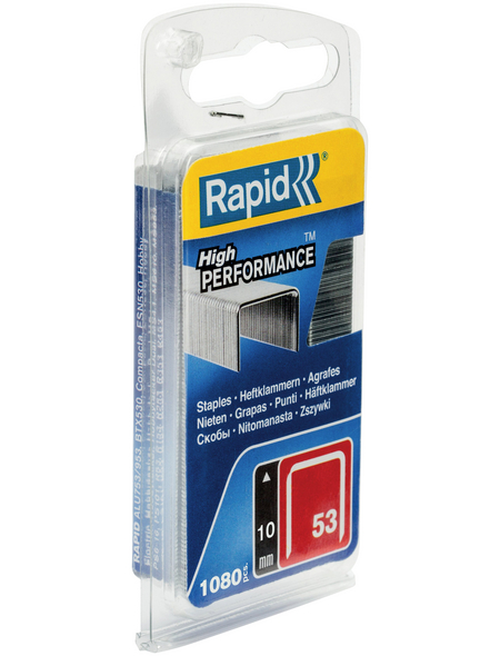 KATSU 5000 Stück U-förmige Heftklammern 22 Mm - Stahl, Verzinkt Für Tacker