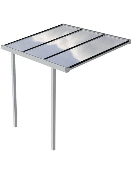 GARDENDREAMS Terrassendach »Easy Edition«, Breite: 300 cm, Dach: Polycarbonat (PC), Farbe: weiß GARDENDREAMS Terrassendach »Easy Edition«, Breite: 300 cm, Dach: Polycarbonat (PC), Farbe: weiß