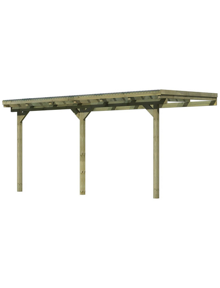 KARIBU Terrassendach, H (max) x B x T: 243 x 433 x 303 cm KARIBU Terrassendach, H (max) x B x T: 243 x 433 x 303 cm