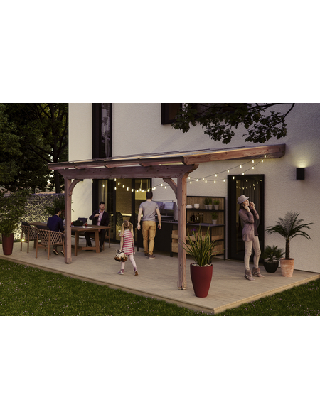 Terrassendach, H (max) x B x T: 278 x 434 x 300 cm Terrassendach, H (max) x B x T: 278 x 434 x 300 cm