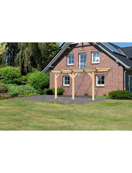 KARIBU Terrassendach »Modell 1«, H (max) x B x T: 222 x 402 x 250 cm KARIBU Terrassendach »Modell 1«, H (max) x B x T: 222 x 402 x 250 cm