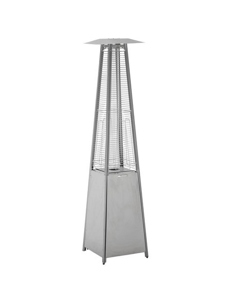 ACTIVA Terrassenheizstrahler »Cheops«, Edelstahl/Glas, stufenlos regulierbar, Höhe: 223 cm, 10500 W ACTIVA Terrassenheizstrahler »Cheops«, Edelstahl/Glas, stufenlos regulierbar, Höhe: 223 cm, 10500 W