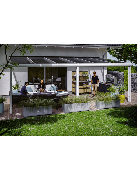 SKANHOLZ Terrassenüberdachung »Garda«, Breite: 648 cm, Dach