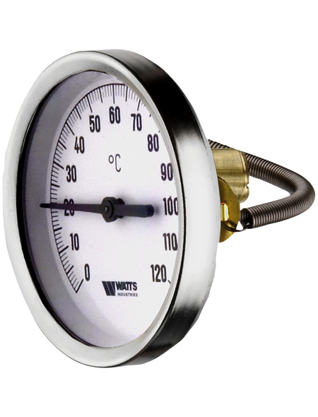 CORNAT Thermometer, Bimetall, schwarz