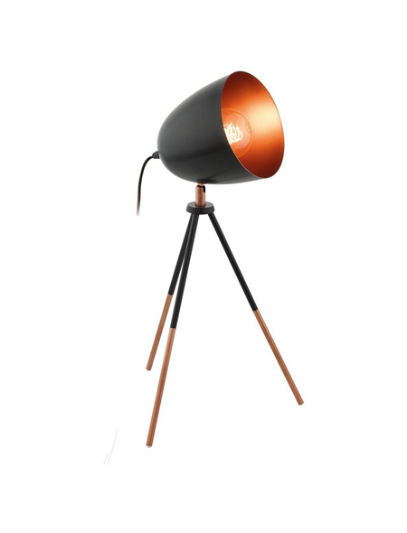 EGLO Tischleuchte »CHESTER«, schwarz/kupferfarben, Höhe: 44 cm EGLO Tischleuchte »CHESTER«, schwarz/kupferfarben, Höhe: 44 cm