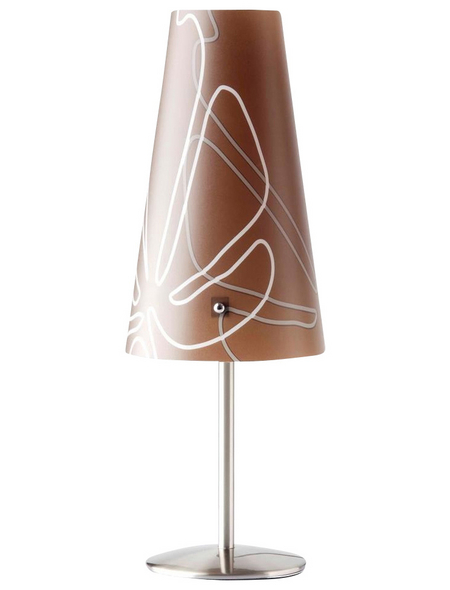 BRILLIANT Tischleuchte »Isi« dunkelbraun mit 40 W, Schirm-Ø x H: 13 x 36 cm, E14 ohne Leuchtmittel BRILLIANT Tischleuchte »Isi« dunkelbraun mit 40 W, Schirm-Ø x H: 13 x 36 cm, E14 ohne Leuchtmittel