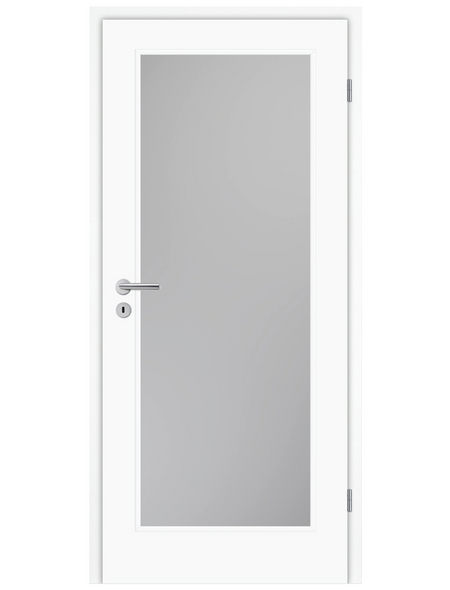 TÜRELEMENTE BORNE Tür »Lusso 01 Weißlack«, rechts, 73,5 x 198,5 cm