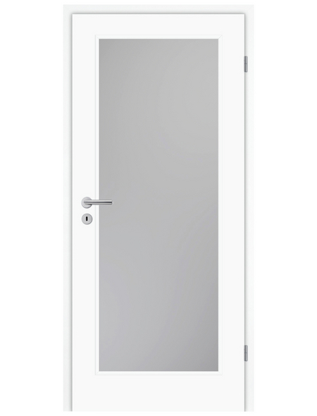 TÜRELEMENTE BORNE Tür »Lusso 01 Weißlack«, rechts, 86 x 198,5 cm