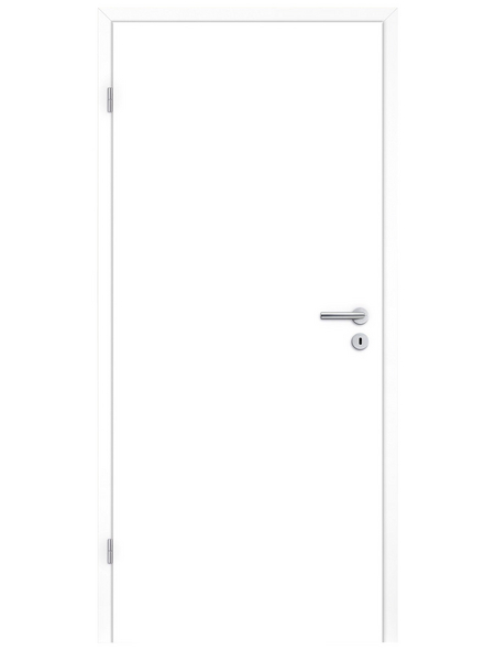 TÜRELEMENTE BORNE Tür »Standard CPL design-weiß«, links, 73,5 x 198,5 cm