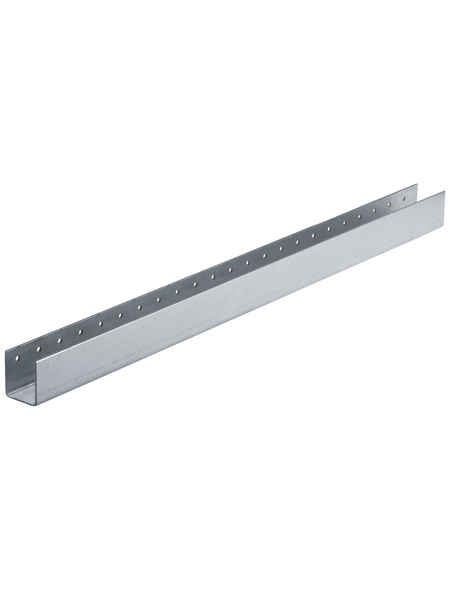 BELLISSA U-Profil, BxHxL: 4 x 3,5 x 60 cm, Stahl BELLISSA U-Profil, BxHxL: 4 x 3,5 x 60 cm, Stahl