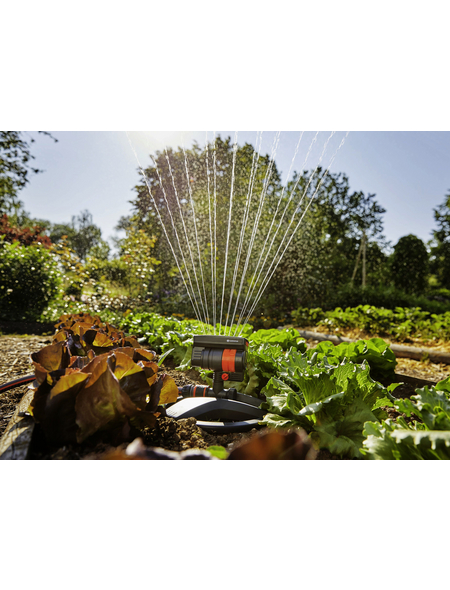 Gardena Viereckregner Aquazoom Compact Schwarz Hagebau De
