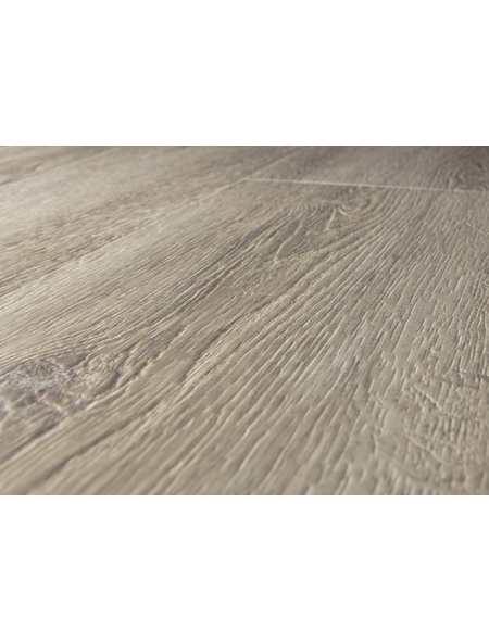 Vinyl-Boden »XL«, BxL: 220 x 1510 mm, hellbraun/hellgrau - Hagebau.de