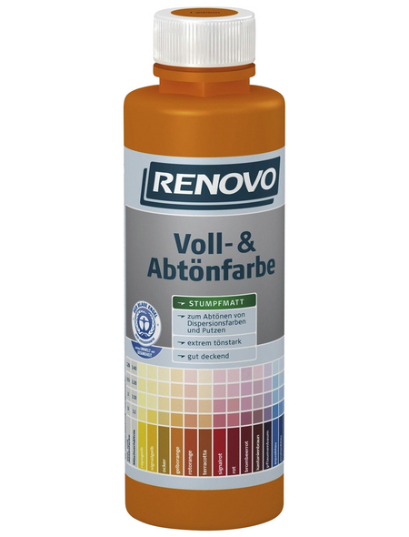 RENOVO Voll- und Abtönfarbe, brombeerrot, 500 ml