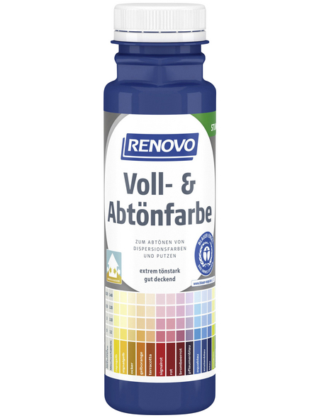 RENOVO Voll- und Abtönfarbe, enzianblau, 250 ml