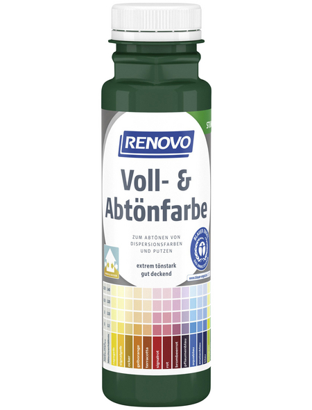 RENOVO Voll- und Abtönfarbe, forstgrün, 250 ml