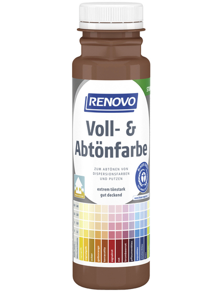 RENOVO Voll- und Abtönfarbe, mocca, 250 ml