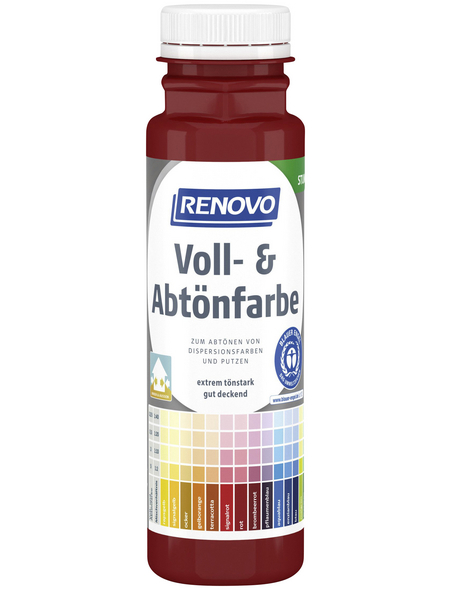 RENOVO Voll- und Abtönfarbe, rot, 250 ml