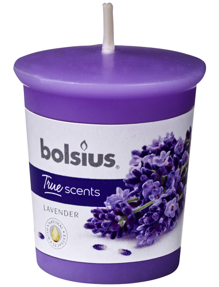 Bolsius Votive »True Scents«, lila, 24 Stück