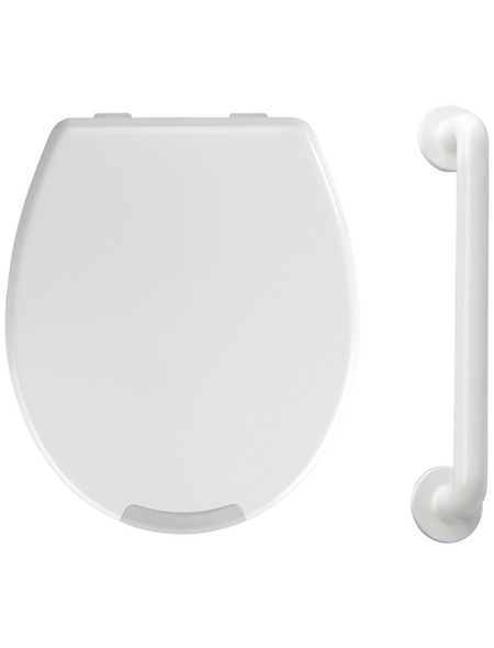 WENKO WC-Sitz »Secura«, Duroplast, oval, mit Softclose-Funktion