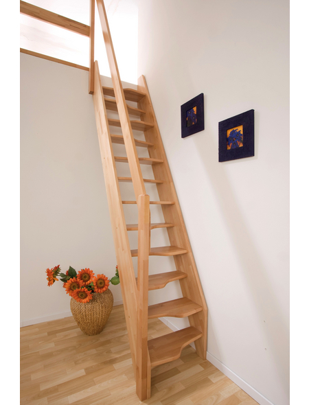 LUXHOLM Wechseltritttreppe »Spessart«, 13 Stufen, max. Geschosshöhe 295 cm