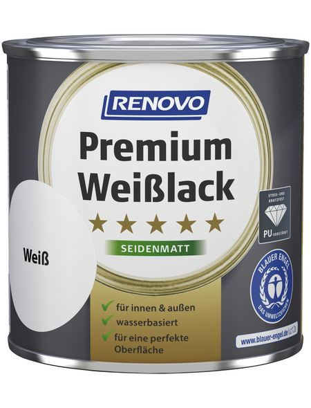 RENOVO Weißlack »Premium«, RAL 0095, seidenmatt