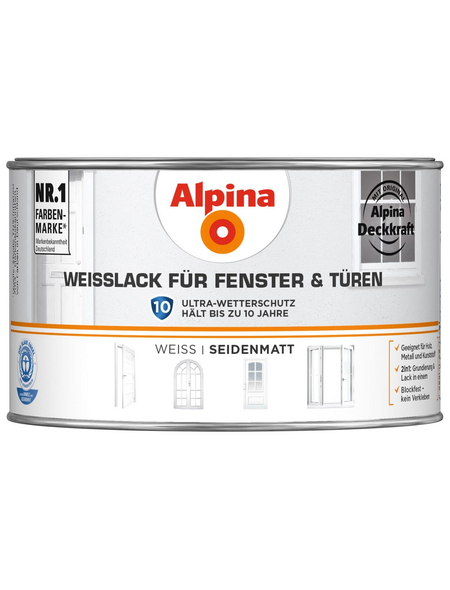 ALPINA Weißlack, weiss, seidenmatt ALPINA Weißlack, weiss, seidenmatt