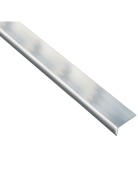 GAH ALBERTS Winkelprofil Alu chrom 1000 x 25 x 15 x 1,5 mm GAH ALBERTS Winkelprofil Alu chrom 1000 x 25 x 15 x 1,5 mm