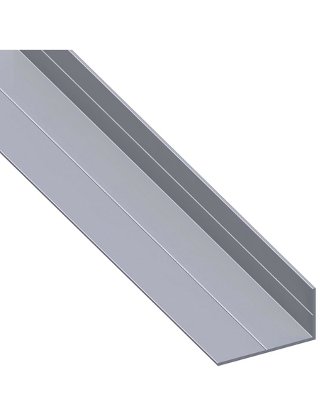 alfer® aluminium Winkelprofil Alu silber 1000 x 12,5 x 7,5 x 1 mm alfer® aluminium Winkelprofil Alu silber 1000 x 12,5 x 7,5 x 1 mm